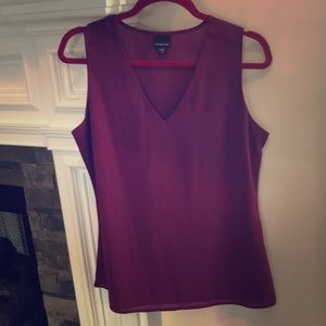 Beautiful maroon professional top